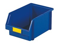 Contenitore in plastica Alfa 3 blu oltre mare, 144x235xh116