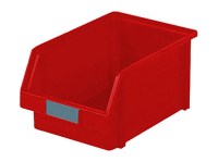 Contenitore in plastica Alfa 3 rosso traffico, 144x235xh116