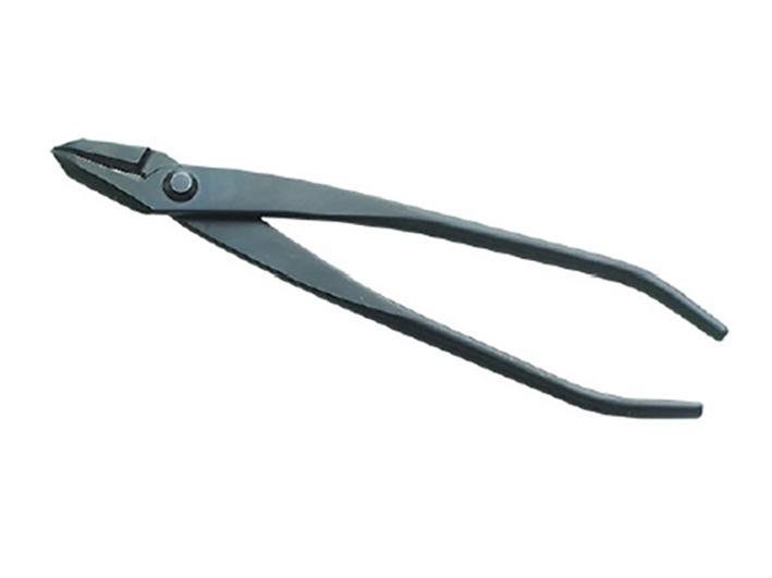 Burnished stainless steel wire bending pliers for bonsai, 210 mm (JP-210-2i / P)