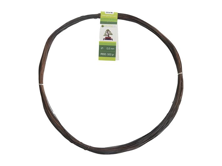 Geotools alambre de cobre recocido 0,6 mm para bonsai, 500 gr