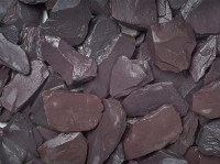 Graniglia, granulato per giardino, Slate Viola 30-60 mm (600 kg)