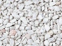 Graniglia, granulato per giardino, Bianco Verona 16-22 mm (40 sacchi da 25 Kg)