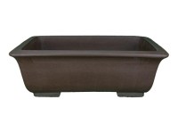 Vaso per bonsai rettangolare in gres 47x30x14,5 cm - GL75b