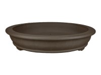 Vaso per bonsai rotondo in gres 72x72x16 cm - L35a