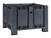 Cargopallet 700 PLUS industrial gray with feet, 1200x1000xh830