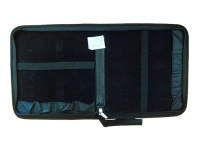 Valise à outils rigide 7 places zippée pour bonsaï 50x26 cm (LC-7 / P), sans outils