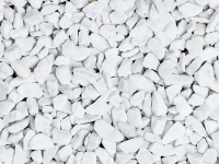 Grit, garden granulate, Carrara White 8-12 mm (600 kg)