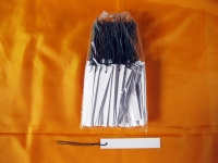Etiquettes, étiquettes en PVC avec filetage 120x20x0.04 mm (F12) (100 pièces)
