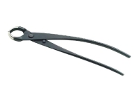 Spherical long nipper in burnished stainless steel for cutting branches for bonsai, 280 mm (KC-280-2i / P)