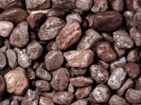 Pebbles, garden stones, Brown Mahogany 7-15 mm (1200 kg)