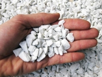 Marbre blanc grain 10/20 mm (25 kg)