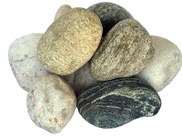 Galets, pierres de jardin, calcaire mixte 150-300 mm (1000 kg)