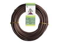 Coppered aluminum wire (aluminum-coppered) Geotools 3.0 mm for bonsai, 500 gr, 26 m