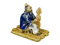 Bonsai companion figurine, musician 6,5x4,5x6 cm - CA-50B2