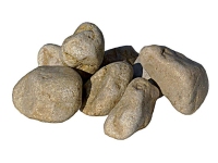 Pebbles, garden stones, Giallo Mori 100-200 mm (1000 kg)